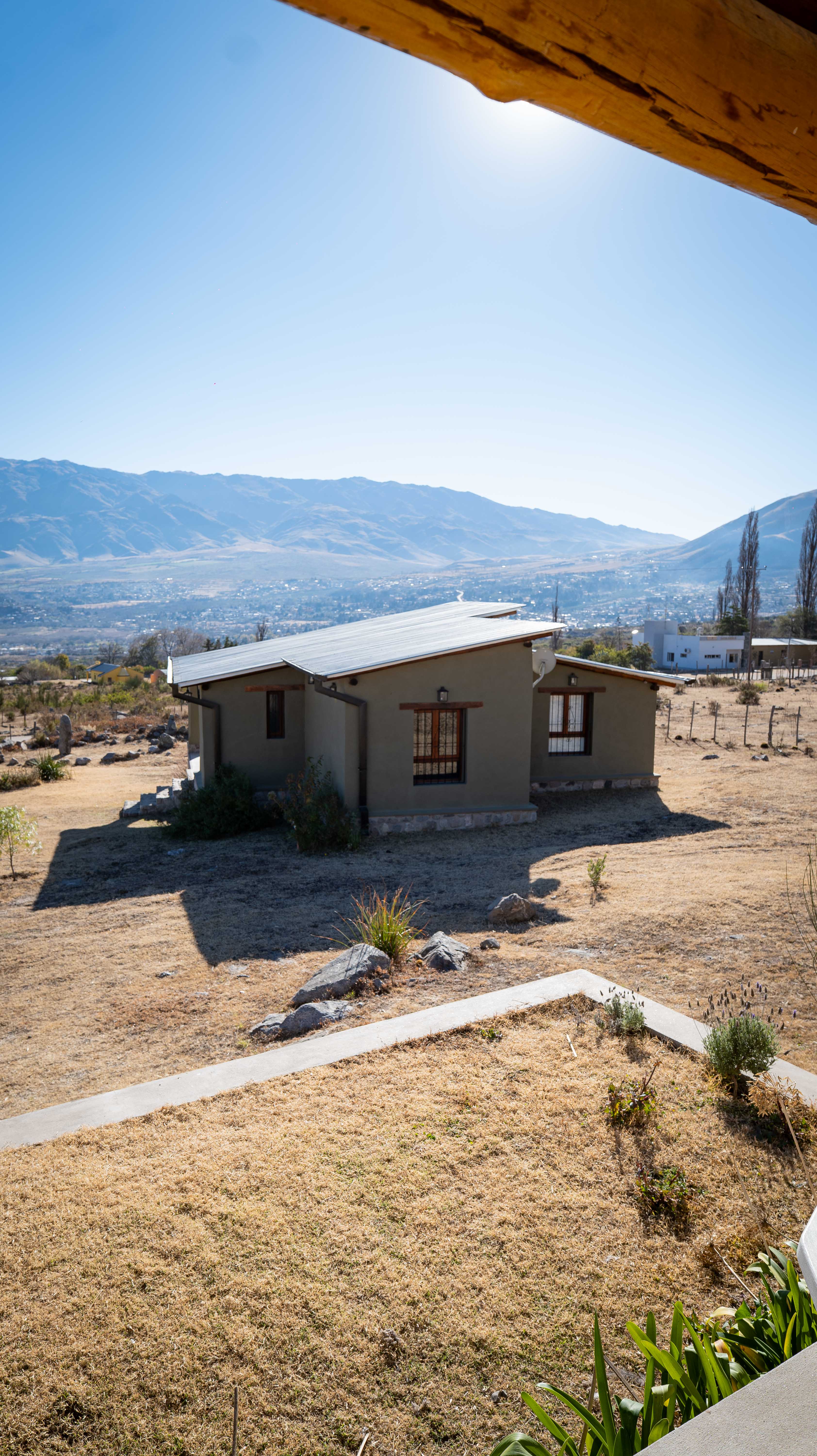 Vista panorámica de los cerros desde Quinta del Valle